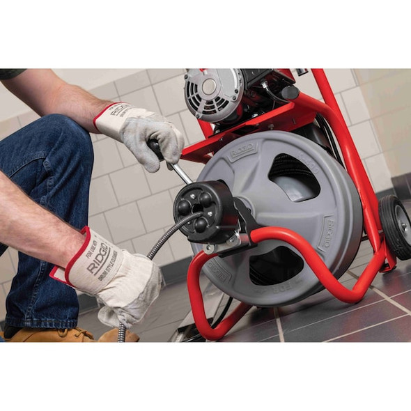 Ridgid 100 ft Corded Drain Cleaning Machine, 115V AC 52363