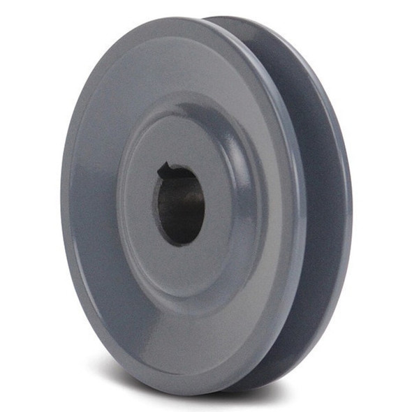 Tb Woods 5-8 in Fixed Bore 1 Groove V-Belt Pulley 3.35 in OD BK3258