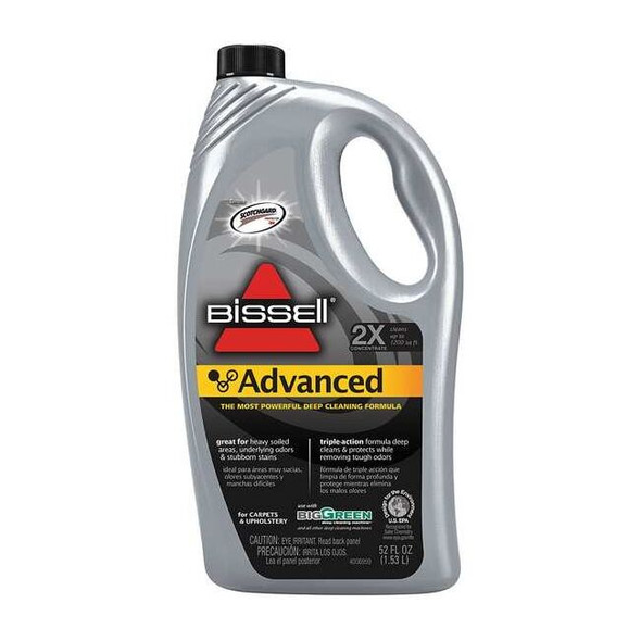 Bissell Commercial Carpet Cleaner,52oz,Bottle,9 to 9.8 pH 49G5-1