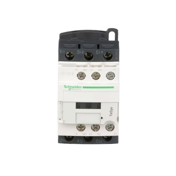 IEC Magnetic Contactor, 1NC/1NO, 120V AC, 3 P, Non-Reversing, Screw Clamp