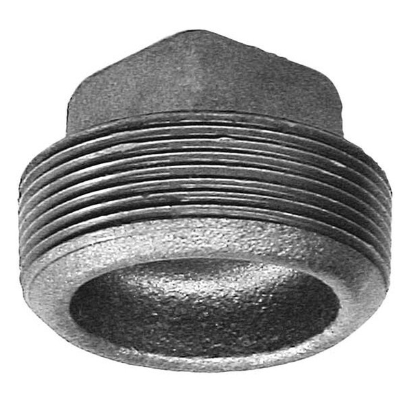 Anvil Square Head Plug,Malleable Iron,1 1/4 in 0318902483 Anvil Square Head Plug,Malleable Iron,1 1/4 in 0318902483