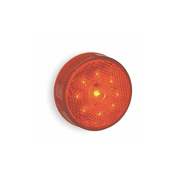 Grote Lamp,Built-In Reflector,2.5 In,LED,Red G1002