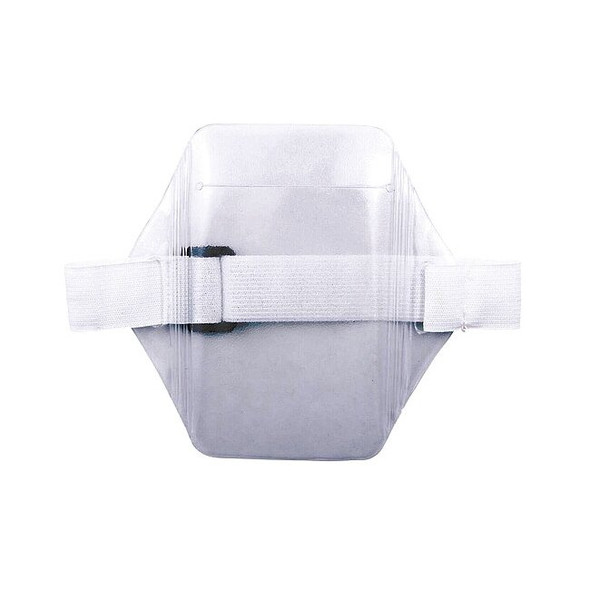 Sicurix Arm Band Badge Holder,Pouch,5 inH,PK12 BAU 66895-12