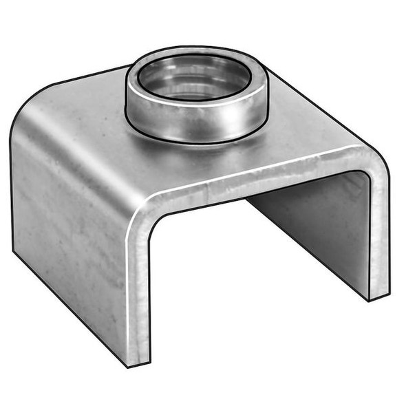 5/16"-18 Cold Rolled Steel Square T-Joint Fastener, 10 pk.
