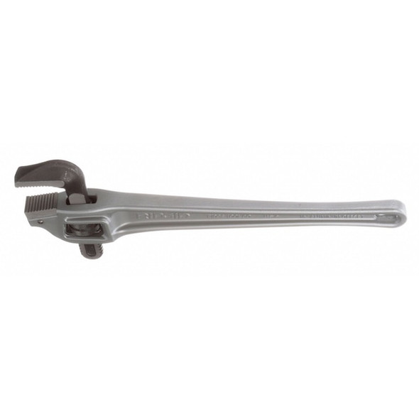 Ridgid 18 in L 2 1/2 in Cap. Aluminum Offset Pipe Wrench 31125