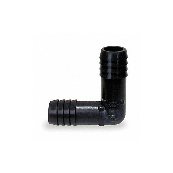 Manufacturer Varies PVC Elbow, 90 Degrees, Insert, 1/2 in Pipe Size 1406-005