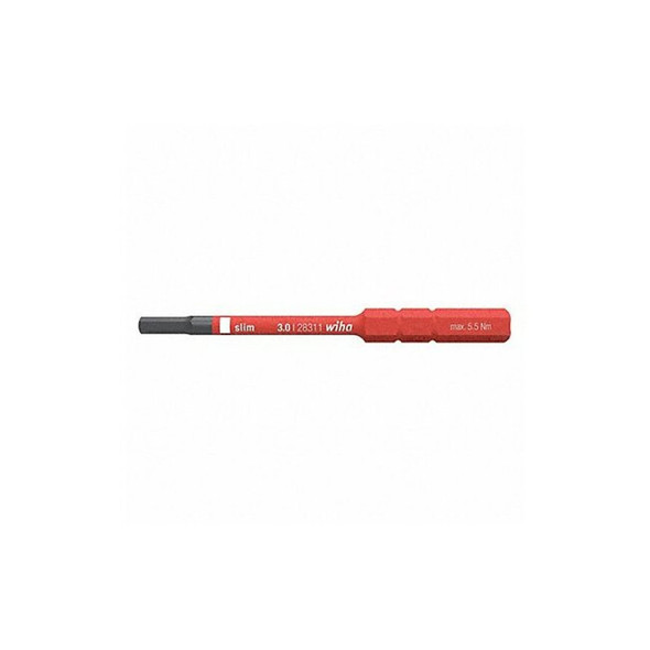 Wiha Screwdriver Blade,1/8" Hex Shank Size 28334