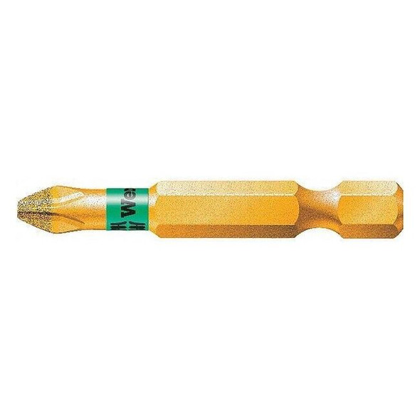 Wera Torsion Bit,SAE,1/4",Hex,No 3,2",S2 Steel 05059534001