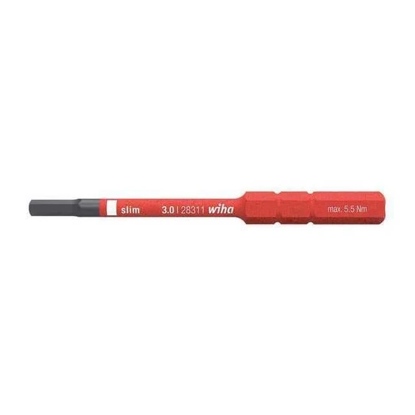 Wiha ScrewdriverBlade,L:2 15/16",BitSize:3mm 28335