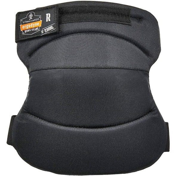 Ergodyne Wide Soft Cap Knee Pad - H And LBlack,PR 230HL