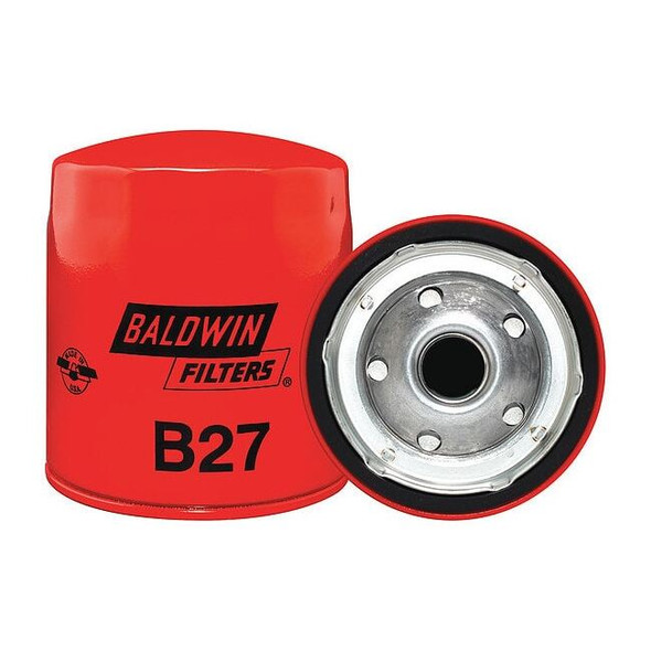 Baldwin Filters Spin-On,13/16" Thread ,4-3/8" L B27