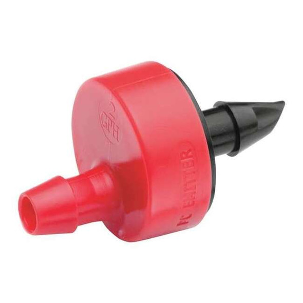 Rain Bird Spot Watring Emitters,Red/Blk,Plstc,PK10 SW20/10PS