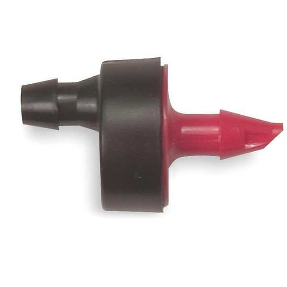 Rain Bird Spot Watring Emitters, Red/Blk, Plstc, PK10 SW20/10PS