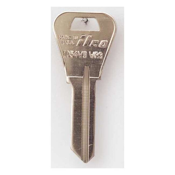 Kaba Ilco Key Blank,Brass,Type WR3,5 Pin,PK10 1054WB-WR3