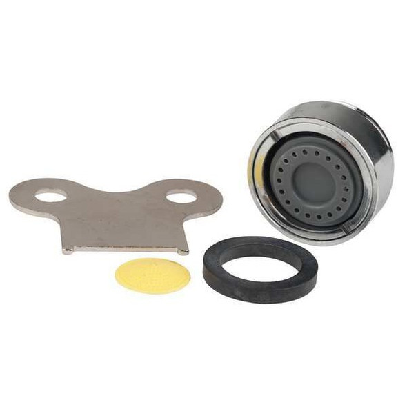 0.5 gpm Outlet, 15/16" Thread Size, Polished Chrome, Brass