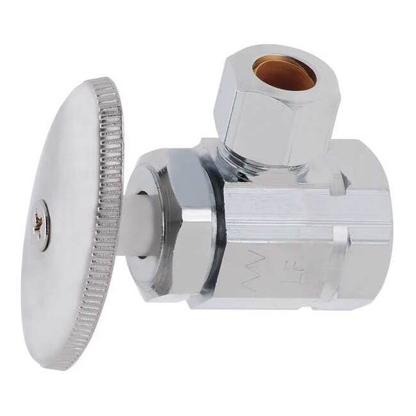 Manufacturer Varies Water Supply Stop,Brass,Multi-Turn,1/2" 29-1003LF