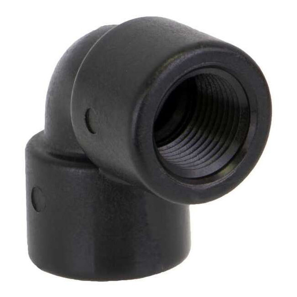 90 Degree Elbow, Polypropylene, 3/8", Schedule 80, 300 psi Max Pressure