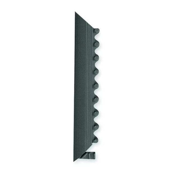 Notrax Ramp Edge, 3/4 in Thickness, 3 ft L, Black 551M0003BL