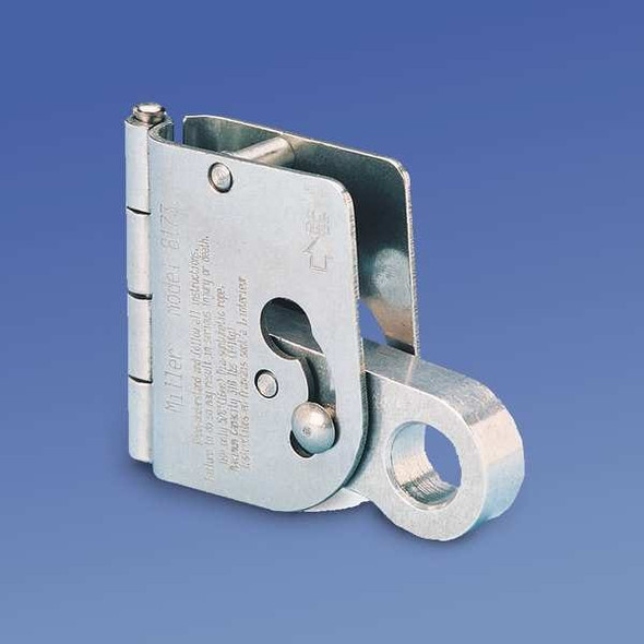 Miller Rope Grab, Stainless Steel, 310 lb., Silver, For Rope Size: 5/8 in 8173/U