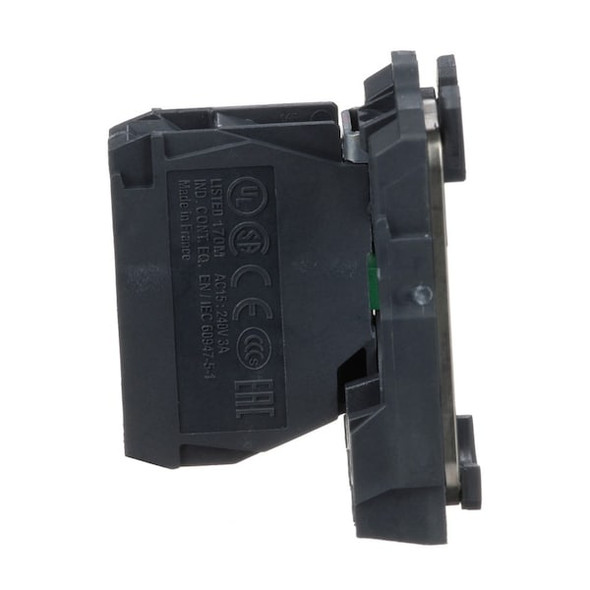 Schneider Electric Contact Block, Black, 1NO, 22 mm, ZB5 ZB5AZ101 Schneider Electric Contact Block, Black, 1NO, 22 mm, ZB5 ZB5AZ101