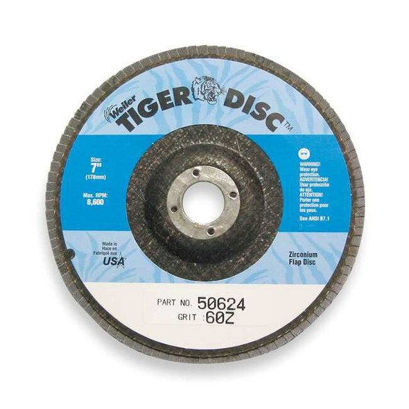 Weiler Arbor Mount Flap Disc,4-1/2in,80,Medium 96176