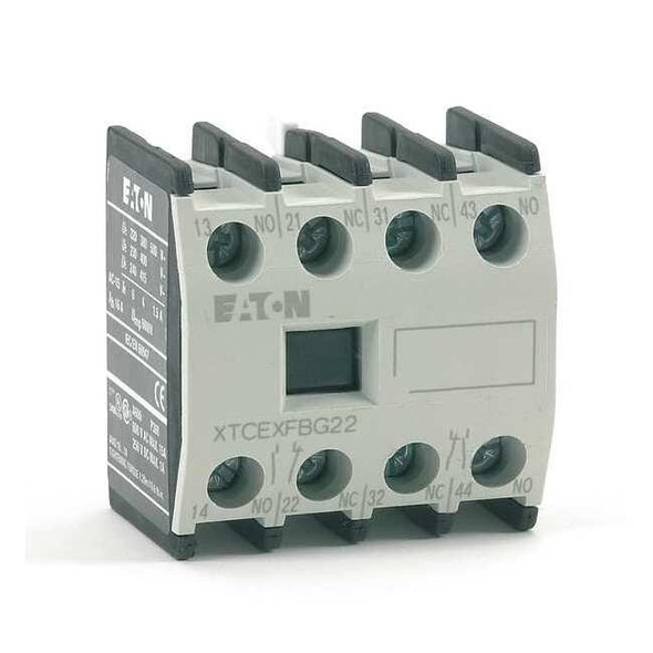 Eaton Frnt Aux Seq B,1NO/1NC,For XT Frame D-G XTCEXFBG11
