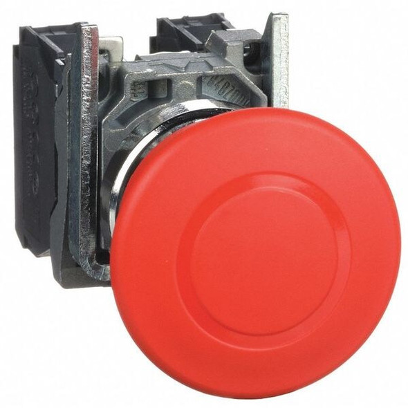 Schneider Electric EmergncyStpPushButtn,NonIllm,Red,1NO/1NC XB4BT845