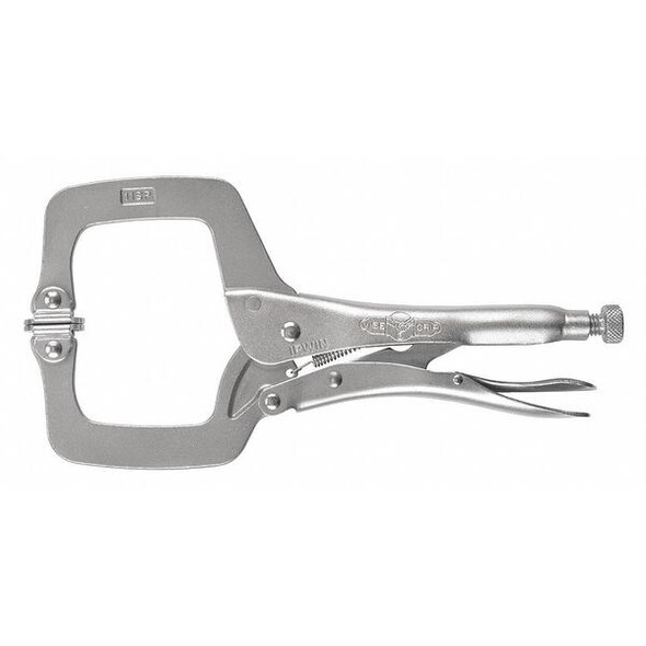 Irwin Locking C-Clamp,11",3-3/8Cap,2-5/8Throat 11SP