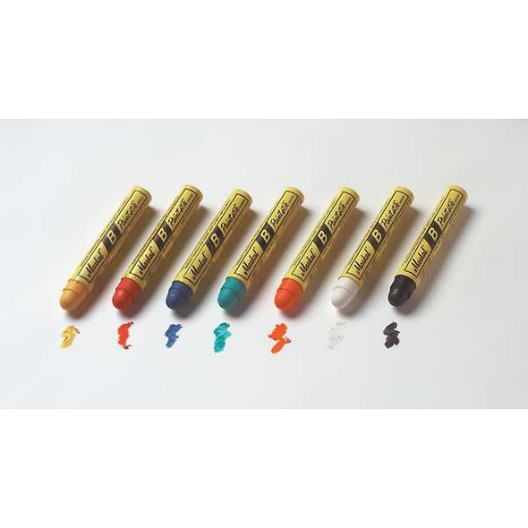 Markal Paint Crayon, Large Tip, Yellow Color Family, 12 PK 80221