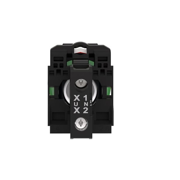 Schneider Electric Pilot Light, LED, Red, 22mm, 24VAC/DC XB5AVB4