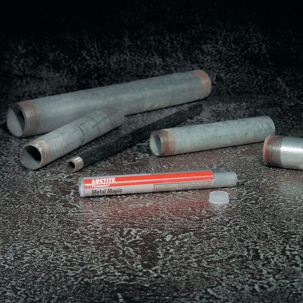 Loctite Putty, Metal Repair, 4 oz Stick, EA 3463, 10 Minute Repair Epoxy 209681