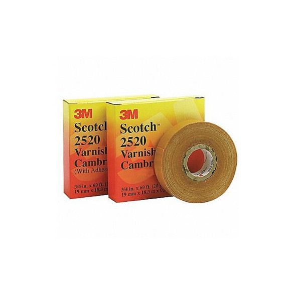 3m Electrical Tape, Yellow, 36 yd L, 1 in W 2520-1X36YD 3m Electrical Tape, Yellow, 36 yd L, 1 in W 2520-1X36YD