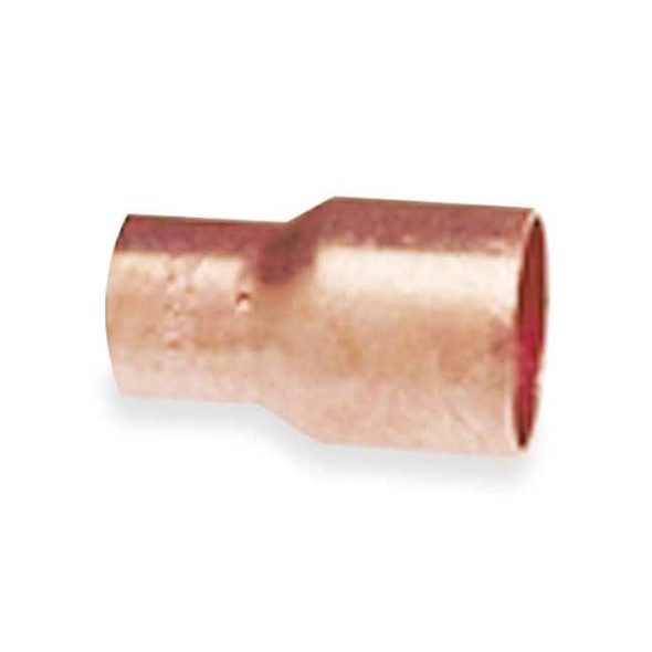 Nibco Straight, Copper, Cup 3/4 in, FTG 3/8 in 600R 3/4x3/8