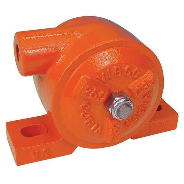 Vibco Pneumatic Vibrator, 500 lbf, 7200 vpm Max Vibration Speed, 70 dBA VS-250