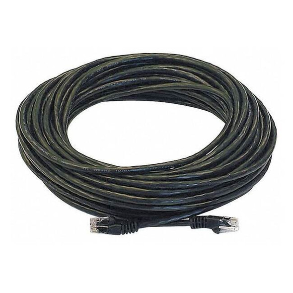 Monoprice Patch Cord,Cat 6,Booted,Black,50 ft. 102323