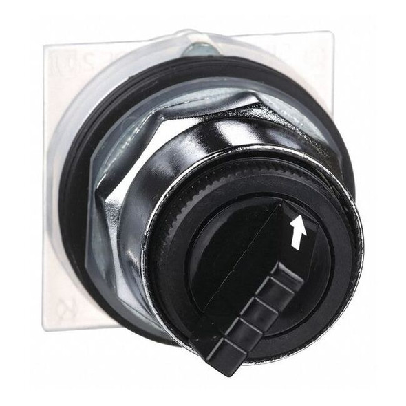 Schneider Electric ShortHandleSelectorSwitch,Blk,2Pos,30mm 9001KS11B