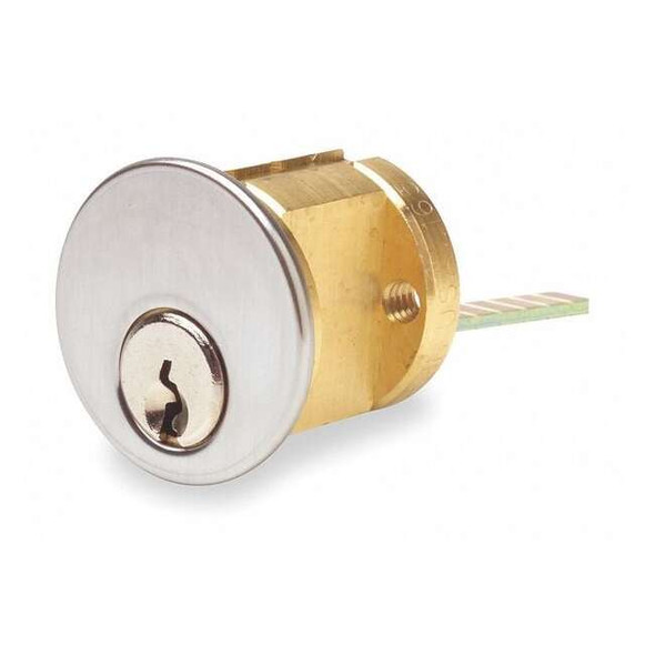 Lockset Cylinder, Satin Chrome, Keyway Type Schlage(R) C, 5 Pins