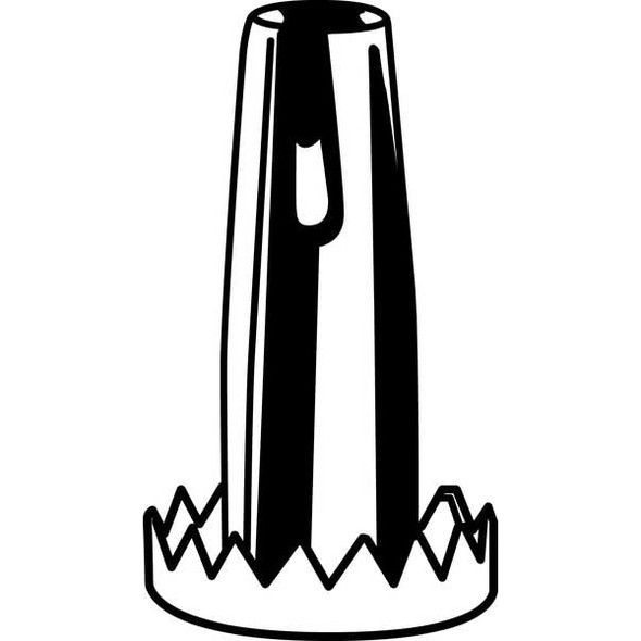 Manufacturer Varies Grip-Neck Stem Caster Socket,Steel,PK5 SR2402ZN-M36