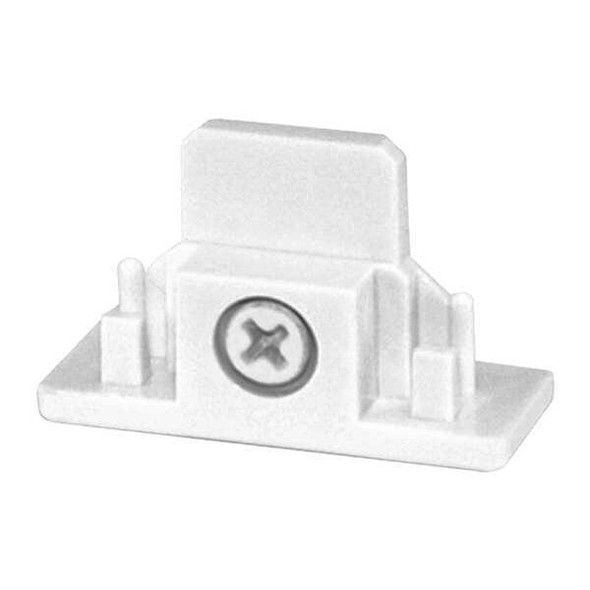 Juno Lighting Trac Dead End Connector, White R28 WH