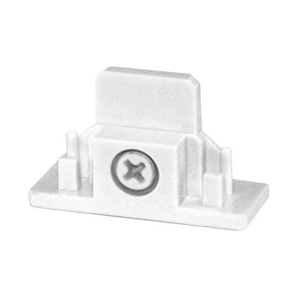 Juno Lighting Track Dead End Connector,White,1in R28 WH