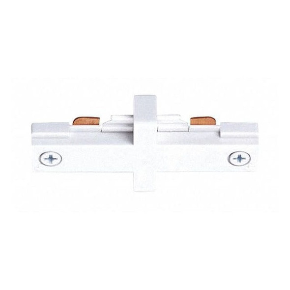 Juno Lighting Mini Straight Connector, White R23 WH