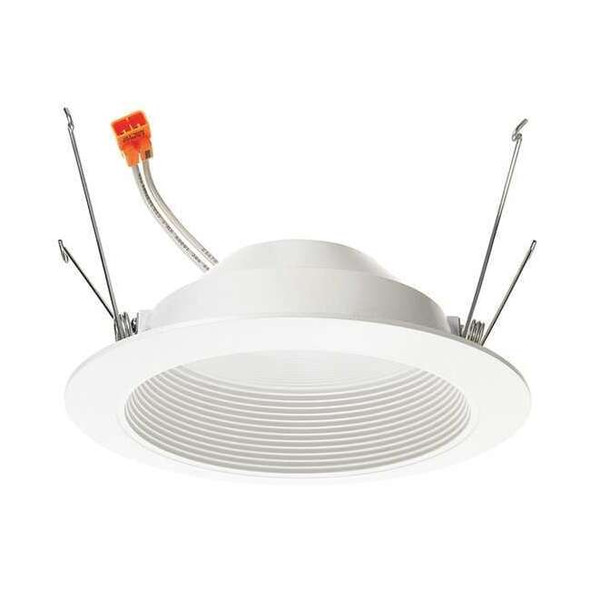 LED Retrofit Kit, 5 in, 700lm, 3000K, Wht, Alum