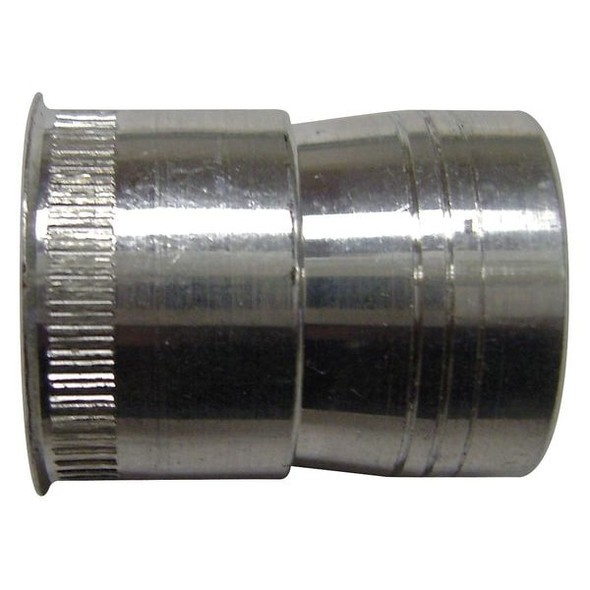 Nut Insert, #10-32 Thrd Sz, 5/8 in L, Steel, Zinc Plated, 100 PK