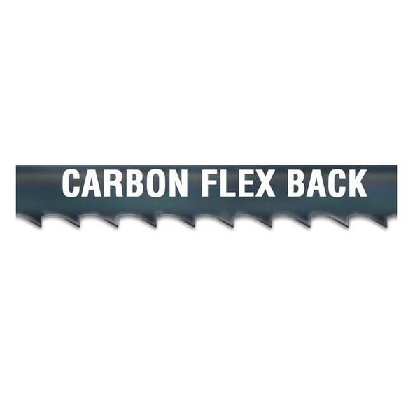 Band Saw Blade, 5 ft. 8 in L, 1/2" W, 18 TPI, Carbon Steel, 0.025" Thick
