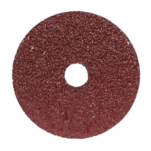 Norton Abrasives Fiber Disc, 5 in Dia, 7/8 in Arbor,PK25 66623357282