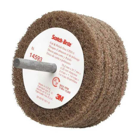 Scotch-Brite Disc,Abrasive,3 In Dia 61500068319