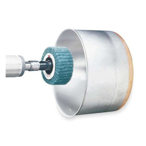 Scotch-Brite Flap Wheel, NonWoven, SC, 3x1.75x1/4 Shk, FN FN510079364