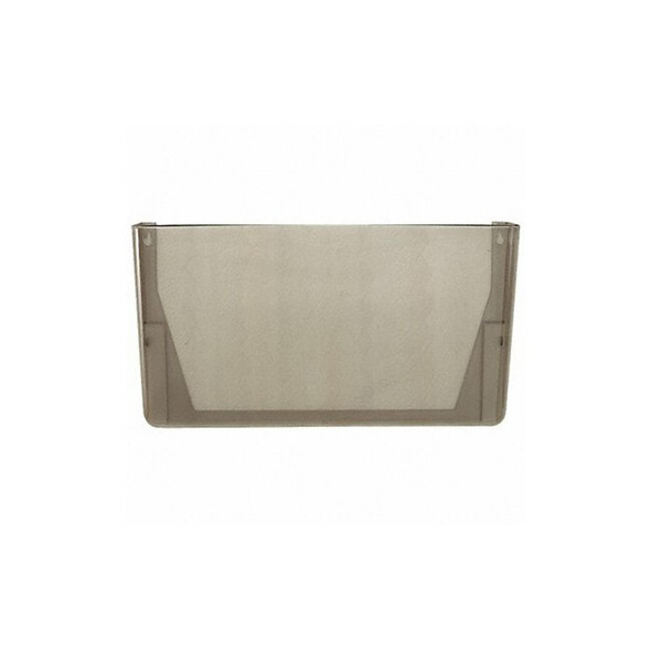 Officemate Wall Pocket,Letter,Smoke,7 In H,PK3 21421