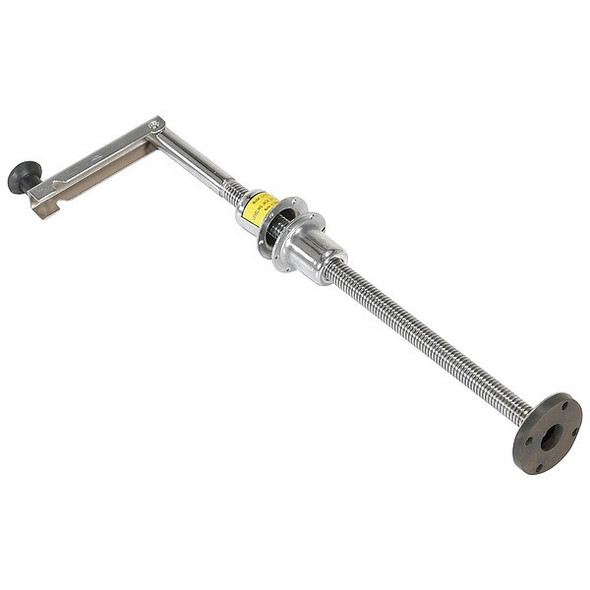 Vestil Leveling Jack 21 In Travel,Zinc Plated LJ-21