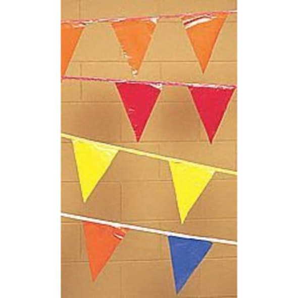 Manufacturer Varies Pennants, Polyethylene, Red, 100 ft. PL-2 R